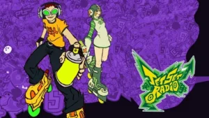 Обзор игры "Jet Set Radio". Виртуальное управление игрой.